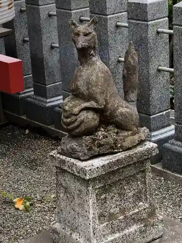 星川杉山神社の狛犬