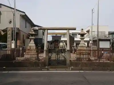 大治護国神社の鳥居