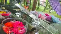 若宮神明社の手水