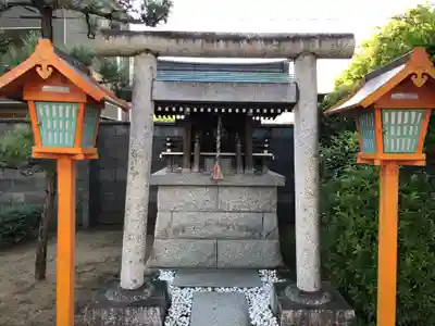 萬満寺の鳥居