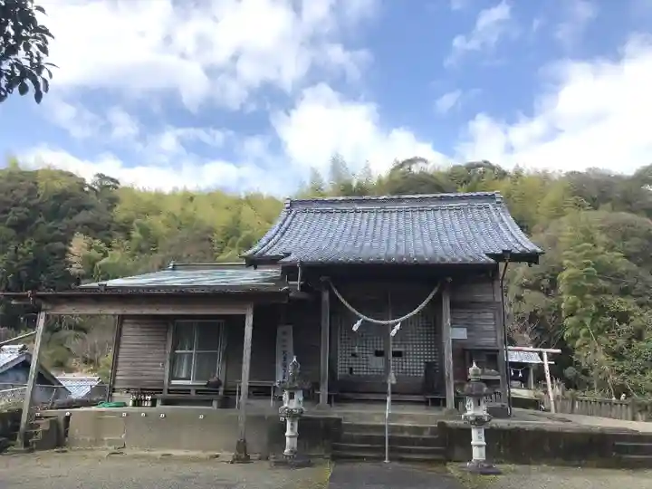鹿野田神社の本殿・本堂