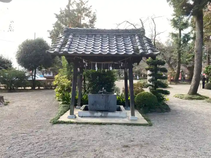 世良田東照宮の手水舎