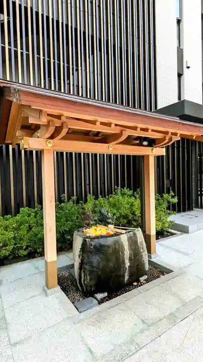 駒込妙義神社の手水舎