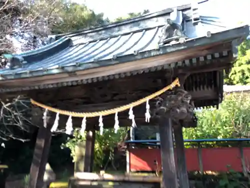 前玉神社の手水