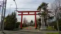 美瑛神社の鳥居