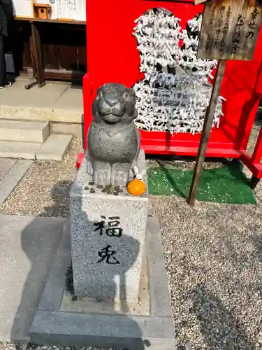 三輪神社の狛犬