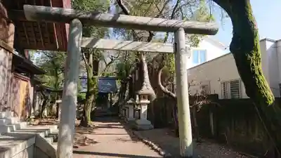 安久美神戸神明社の末社・摂社