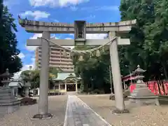 白山神社の鳥居