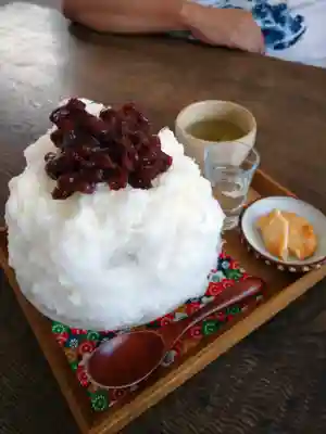 上野総社神社の食事