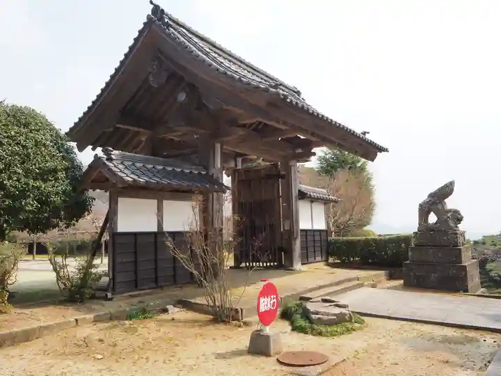 一畑薬師の山門・神門