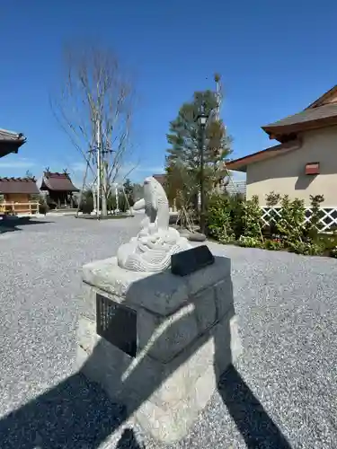 栗橋八坂神社の狛犬