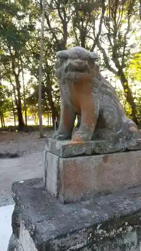 諏訪八幡神社の狛犬