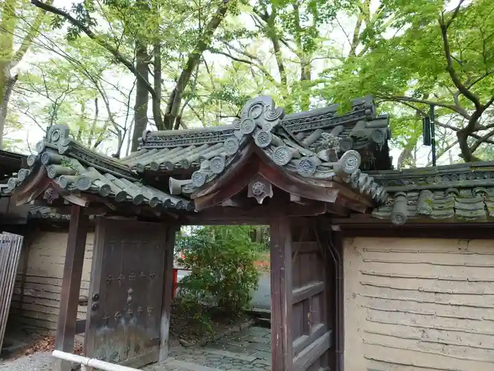 賀茂御祖神社(下鴨神社)の山門・神門