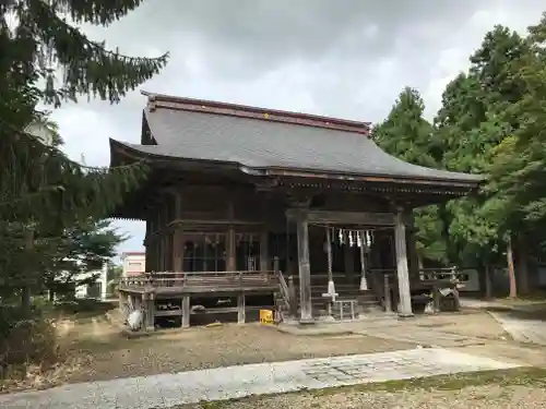 秋田諏訪宮の本殿