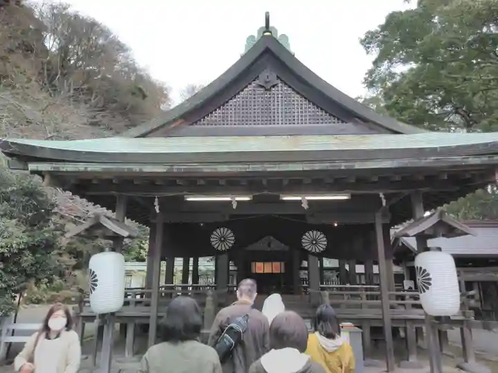 鎌倉宮の本殿・本堂