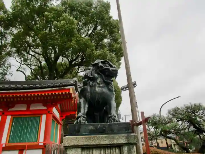 八坂神社(祇園さん)の狛犬