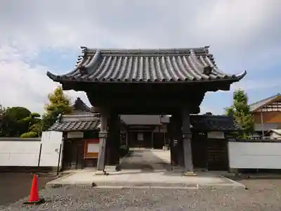 順行寺の山門・神門