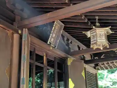 渋谷氷川神社の本殿・本堂