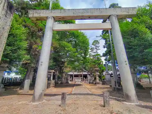 八所社（和田町）の鳥居