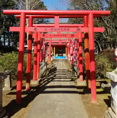 稲荷神社の鳥居