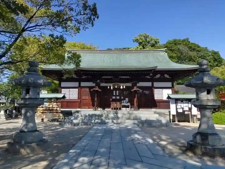 饒津神社の本殿・本堂