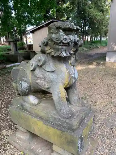 八幡神社の狛犬