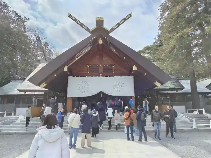 北海道神宮の本殿・本堂