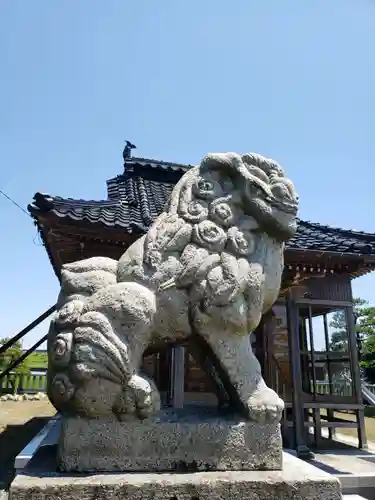 三野神社の狛犬