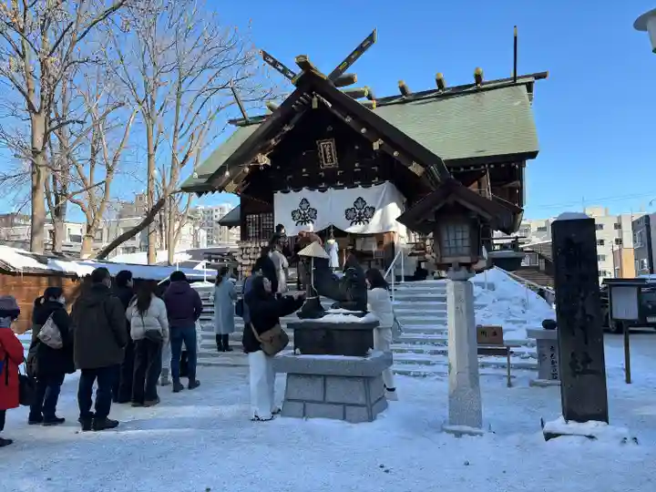 札幌諏訪神社の初詣