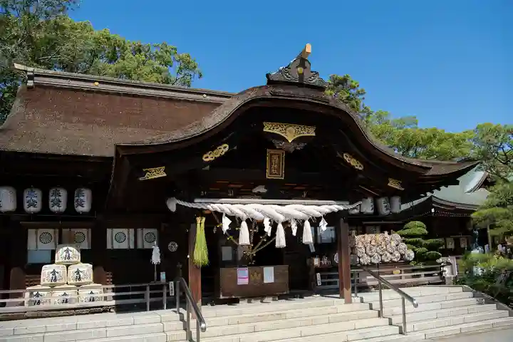 田村神社の本殿・本堂
