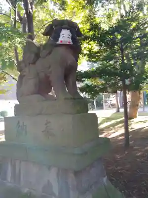 北広島市総鎮守 廣島神社の狛犬