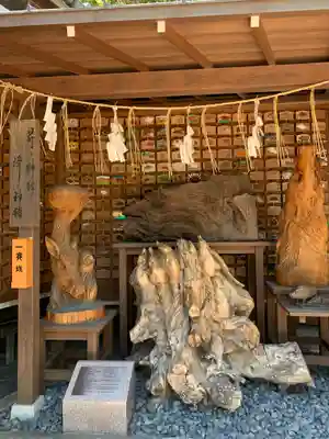 護王神社の狛犬