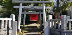 三谷稲荷神社の鳥居