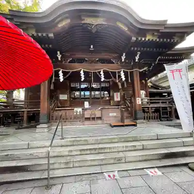 下谷神社の本殿・本堂