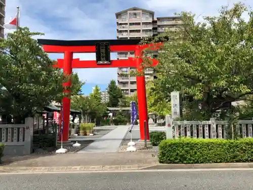 亀戸浅間神社の鳥居