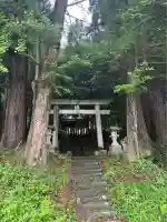 熊ノ木箒根神社の鳥居