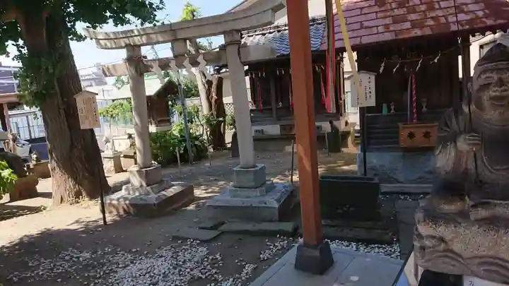 千住神社の鳥居