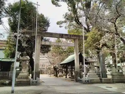 那古野神社の鳥居