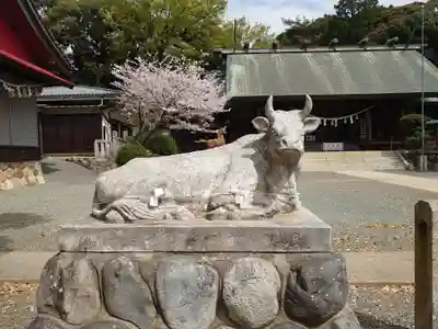 大岩神明宮の狛犬
