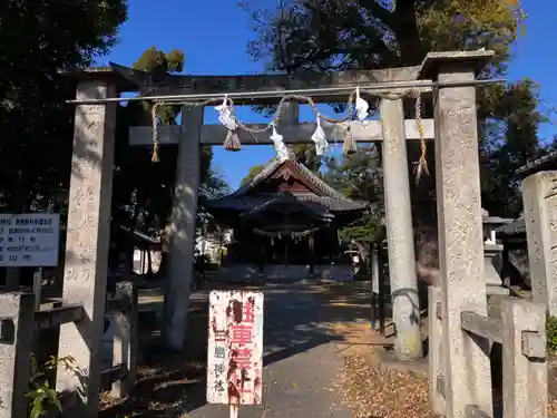 三島大明神社の鳥居