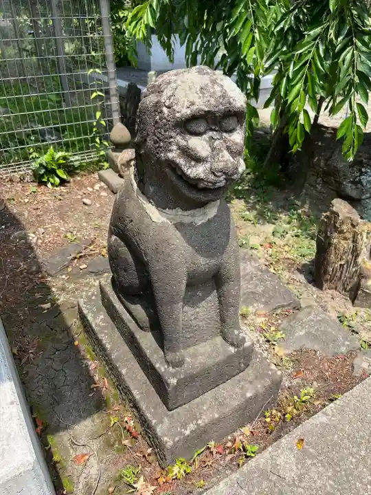 櫻岡大神宮の狛犬