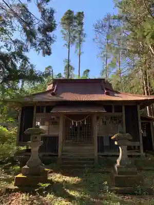諏訪神社の本殿・本堂