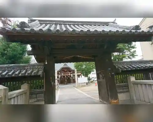 伊勢神社の山門・神門