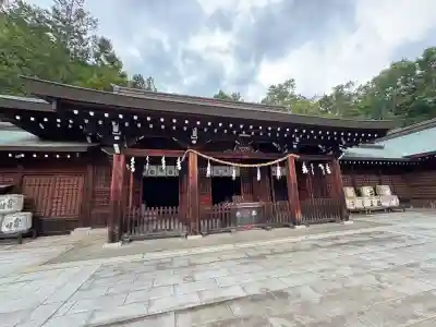 山梨縣護國神社の本殿・本堂