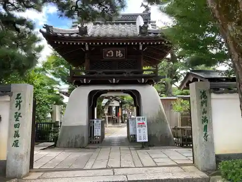 満月寺（浮御堂）の山門