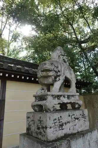 北野天満宮の狛犬