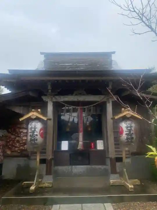 櫻井子安神社の本殿・本堂