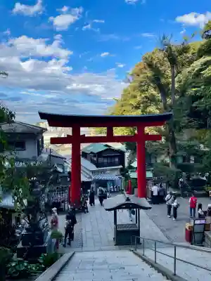 江島神社の鳥居