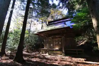 乙宿禰神社の本殿・本堂