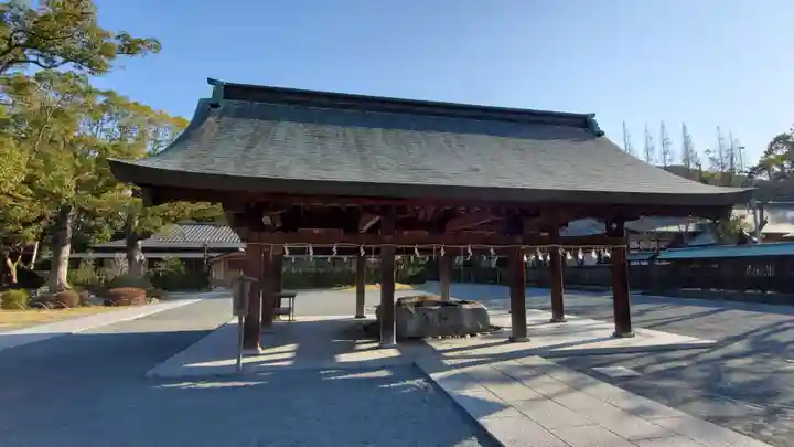 宗像大社の手水舎